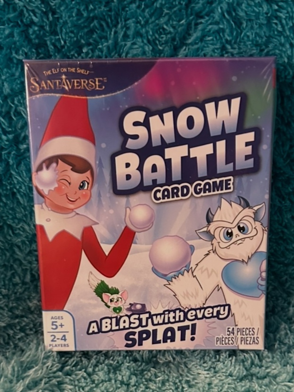 Snow Battle Card Game - Blue Box